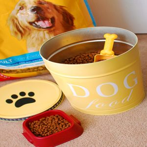 Dog food packaging