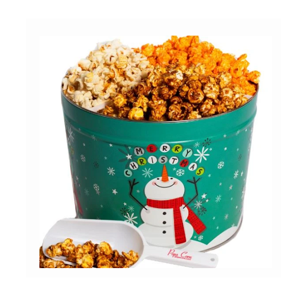 Empty Popcorn Tins