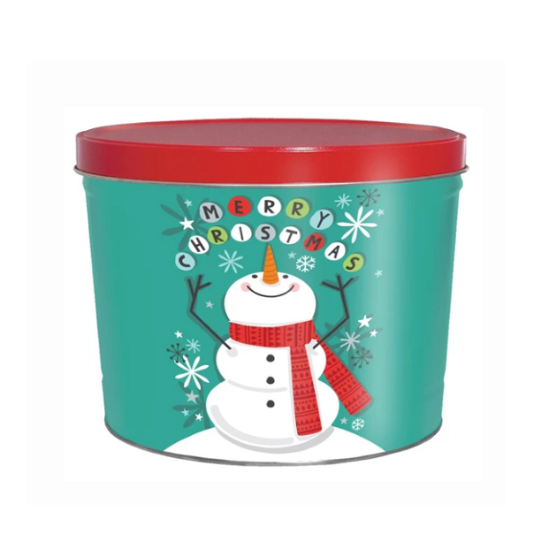 Empty Popcorn Tins