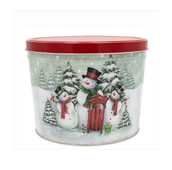 Empty Popcorn Tins