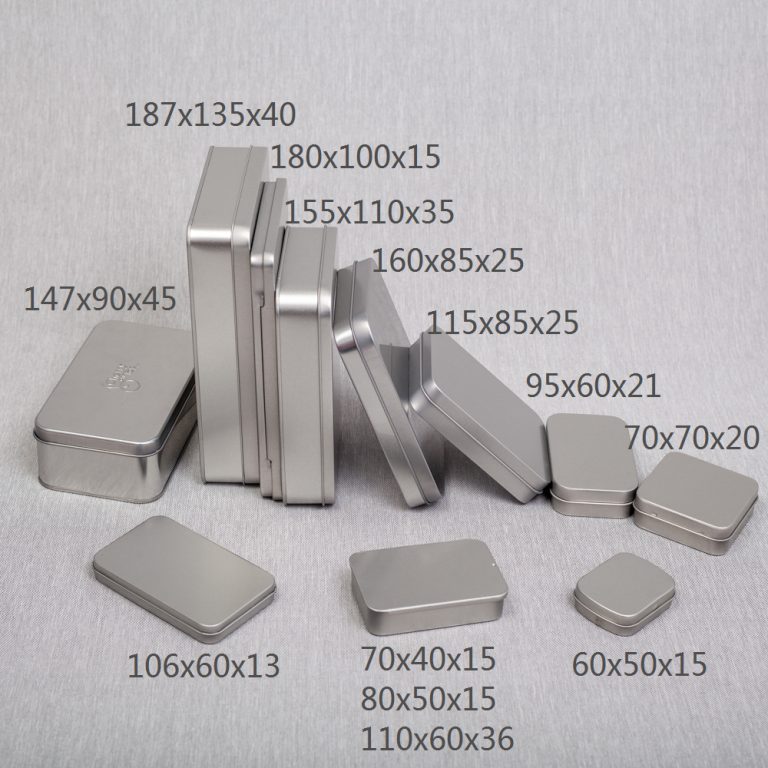 Plain Silver Rectangle Tin Boxes 0002 Main 02